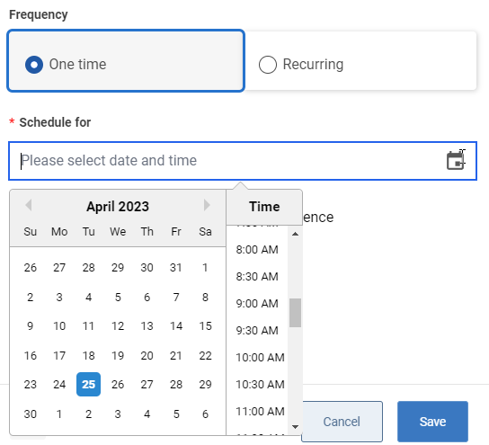 Setting Up a Scheduled Trigger in Builder