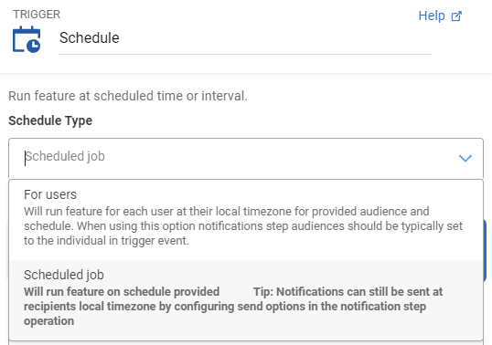Setting Up a Scheduled Trigger in Builder