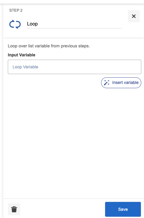 Utilizing the Loop Operation