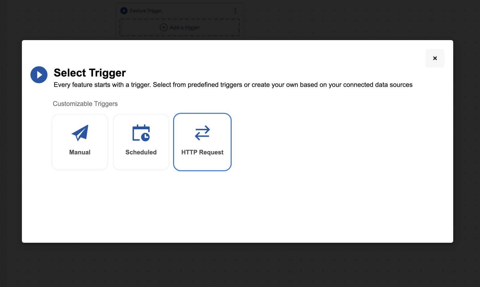 Setting Up an HTTP Request Trigger & Response for Builder