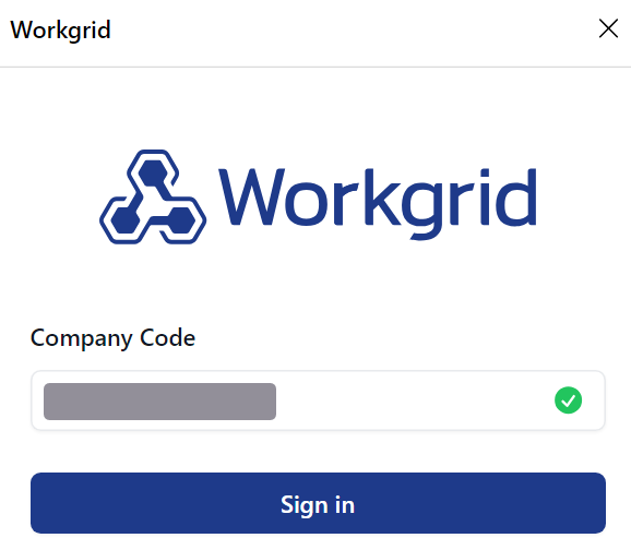 Installing the Workgrid Browser Extension