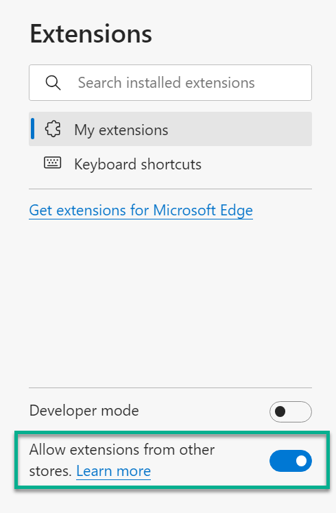 Installing the Workgrid Browser Extension