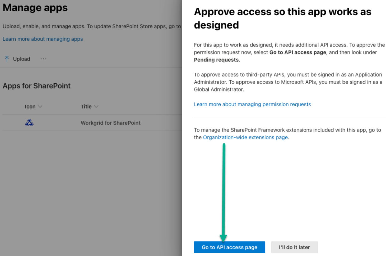 Installing Workgrid for SharePoint