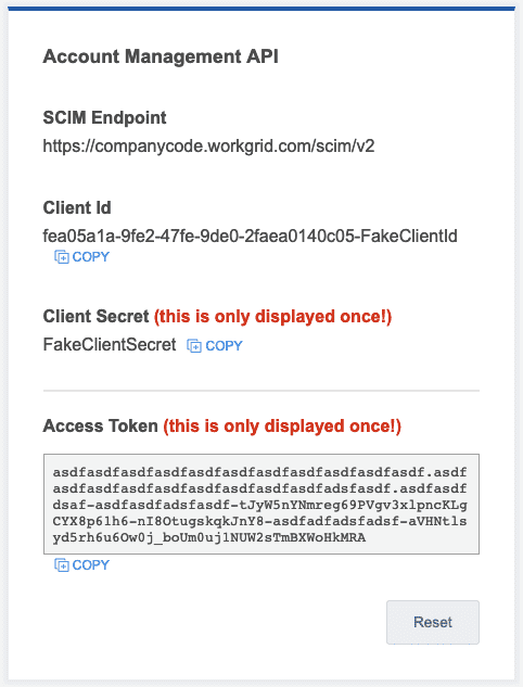 Setting up the SCIM API for your Organization