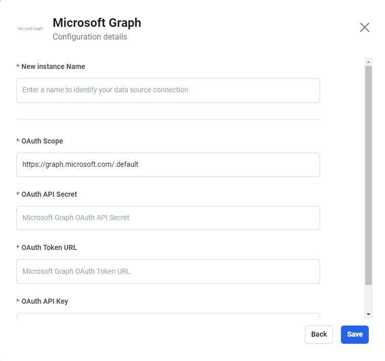 Connecting a Data Source