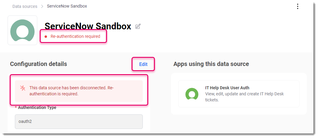 Connecting a Data Source