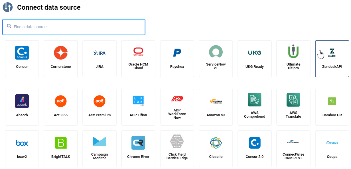 Data Source Details: Zendesk